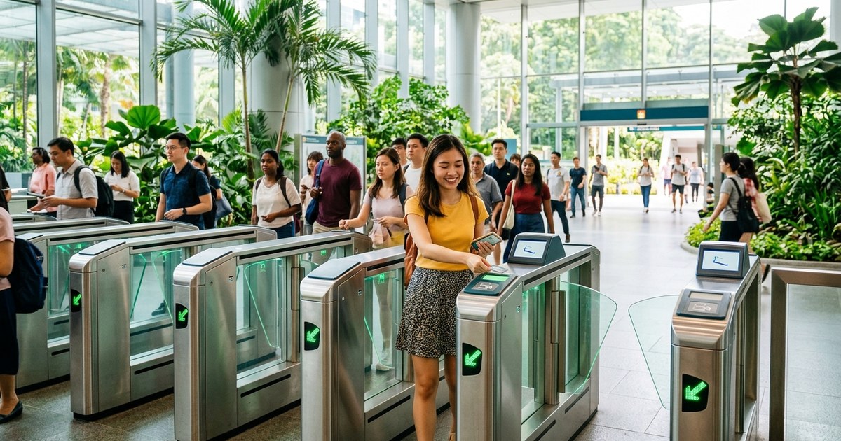 シンガポールの電車MRTの乗り方解説！クレカタッチ決済や交通系ICの使い方