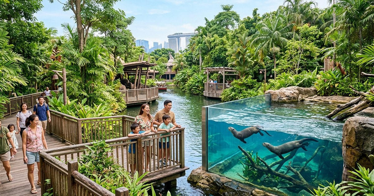 シンガポール動物園とリバーワンダーズどっちに行く?見どころとセット券解説