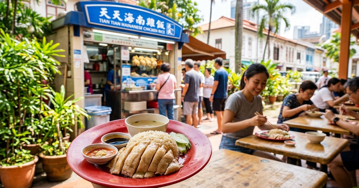 天天海南鶏飯(Tian Tian Hainanese Chicken Rice)の並び時間と売り切れ対策!行列店の攻略法