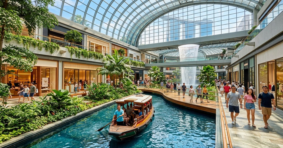 ザ・ショップス・アット・マリーナベイ・サンズ（The Shoppes at Marina Bay Sands）巡り